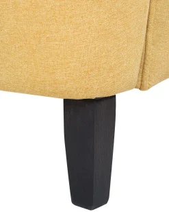 Nojatuolit<Beliani Nojatuoli Keltainen Abson