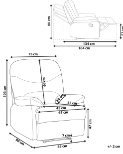 Nojatuolit<Beliani Nojatuoli Keltainen Sametti Eslov