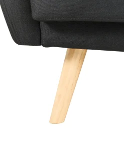 Nojatuolit<Beliani Nojatuoli Musta Florli