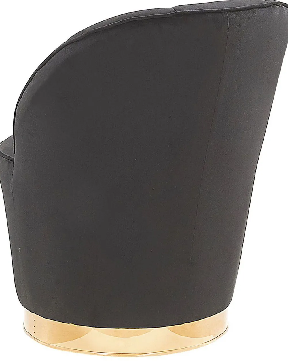 Clearance Beliani Nojatuoli Musta Sametti Alby