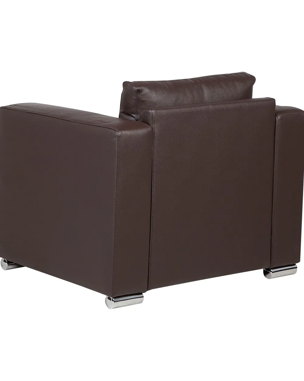 Nojatuolit<Beliani Nojatuoli Nahka Ruskea Helsinki