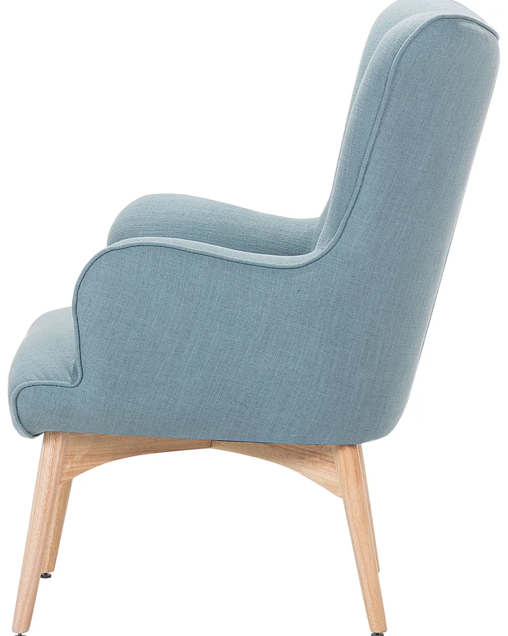 Best Sale Beliani Nojatuoli Rahilla Kangas Vaaleansininen Vejle