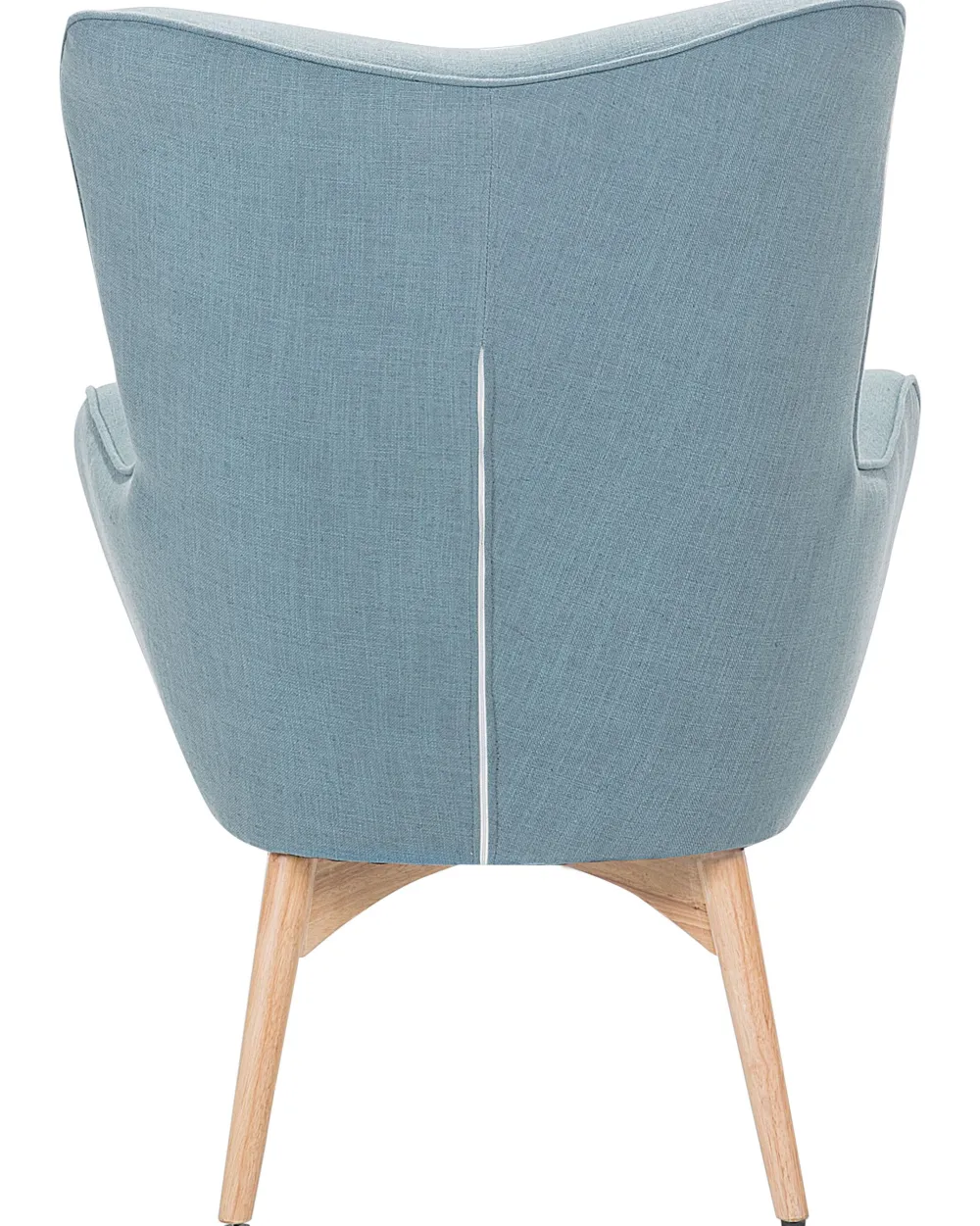 Best Sale Beliani Nojatuoli Rahilla Kangas Vaaleansininen Vejle