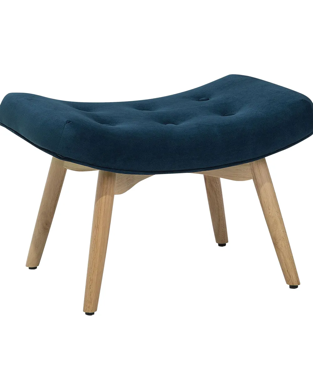 Clearance Beliani Nojatuoli Rahilla Sametti Tummansininen Vejle