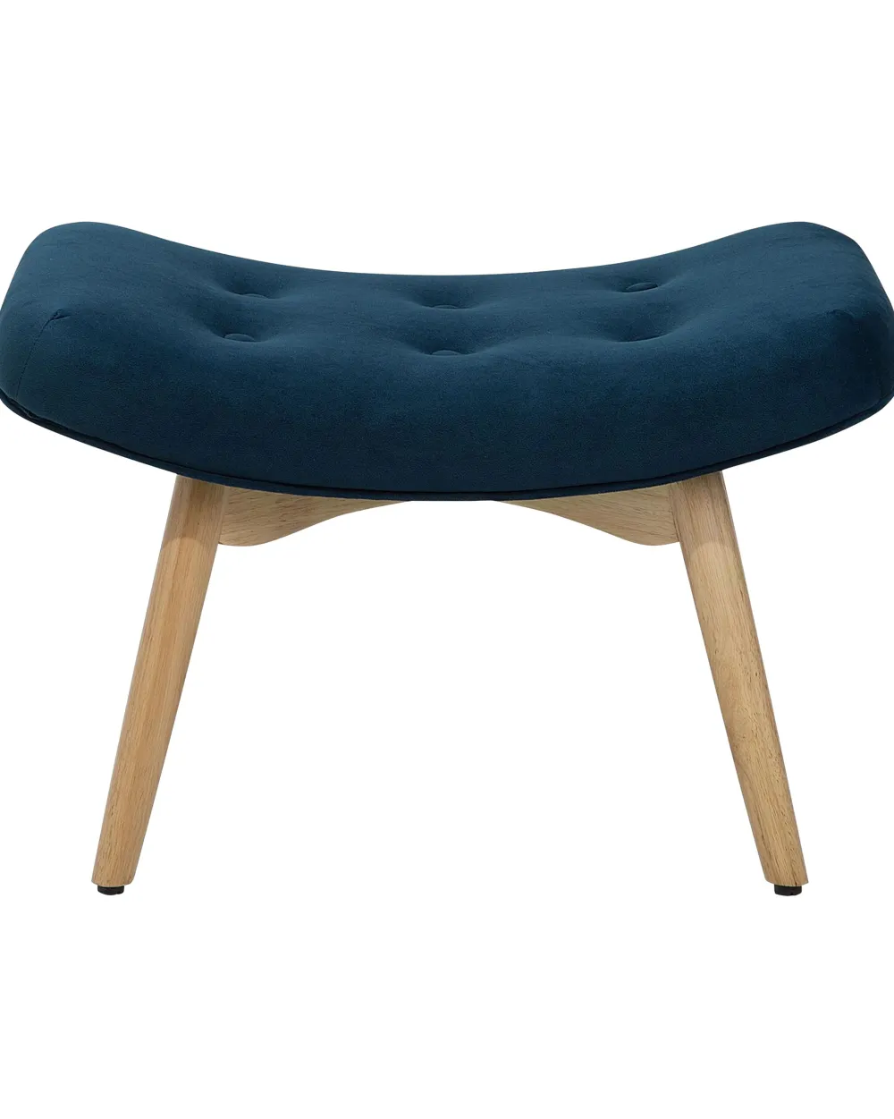 Clearance Beliani Nojatuoli Rahilla Sametti Tummansininen Vejle