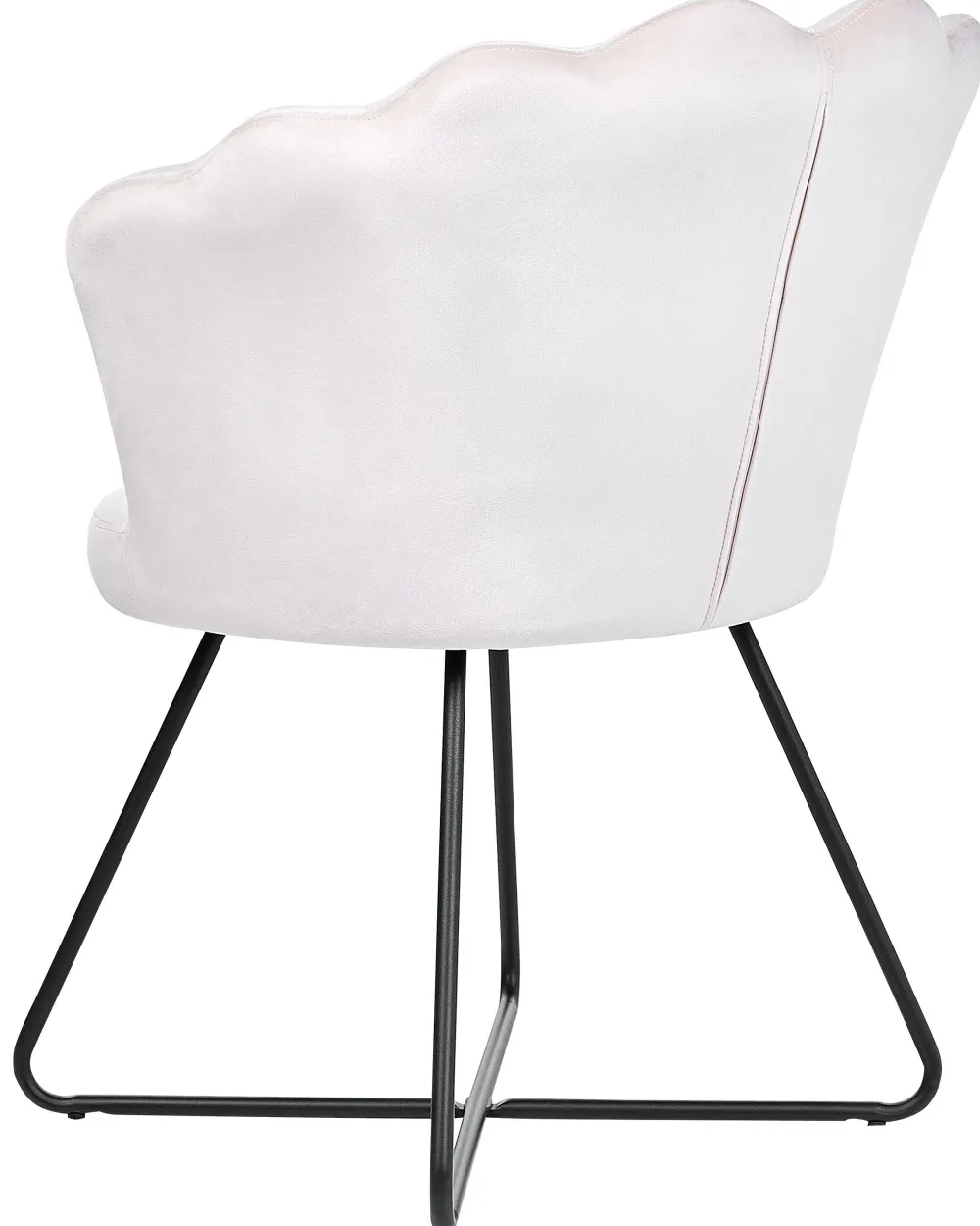 Fashion Beliani Nojatuoli Sametti Beige Lovelock