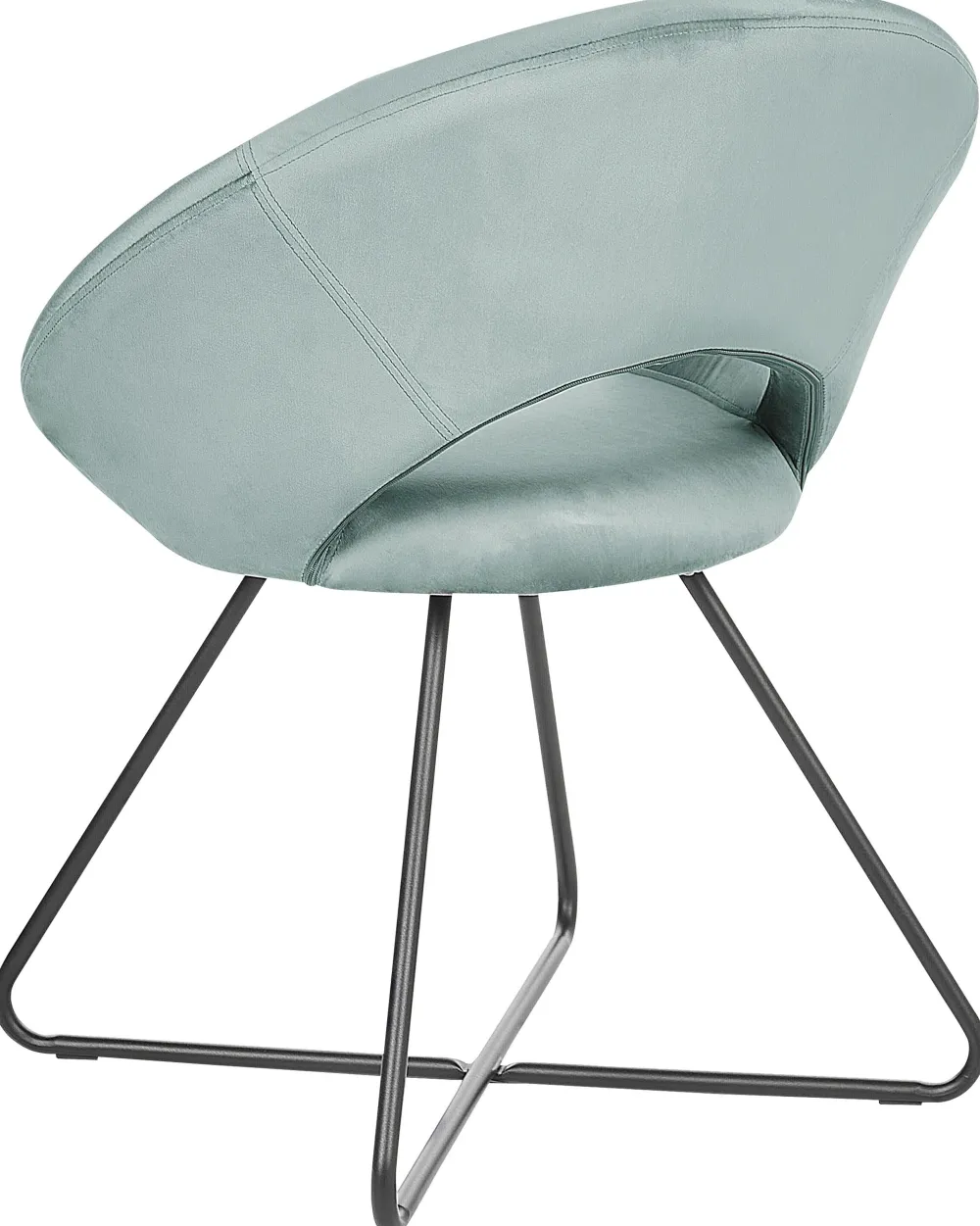 Nojatuolit<Beliani Nojatuoli Sametti Mintunvihrea Rachel