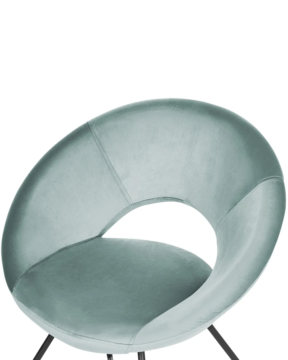 Nojatuolit<Beliani Nojatuoli Sametti Mintunvihrea Rachel