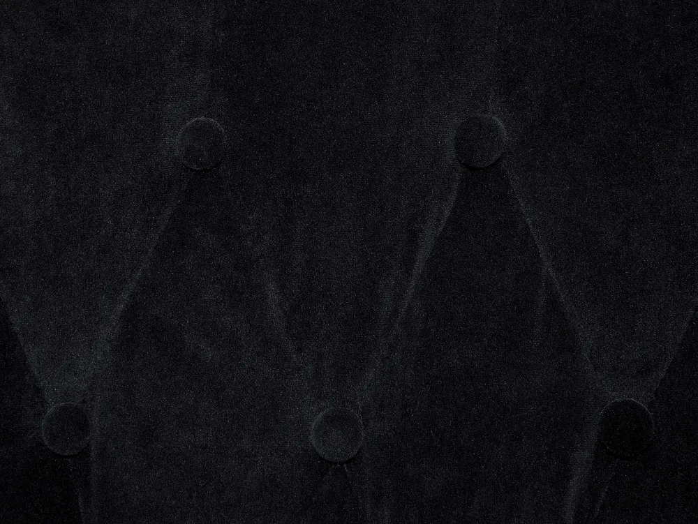 Cheap Beliani Nojatuoli Sametti Musta Alta