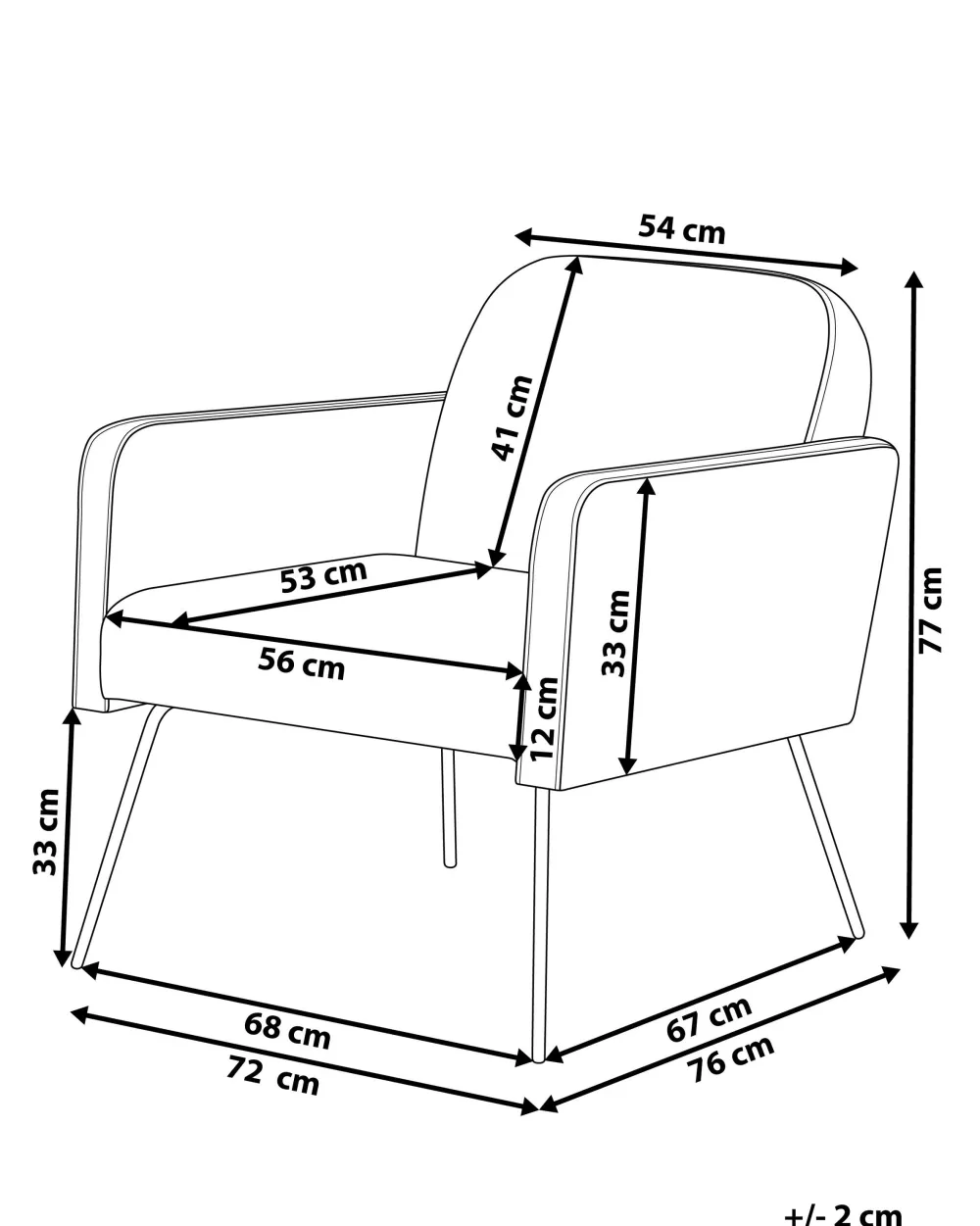 Nojatuolit<Beliani Nojatuoli Sametti Sinapinkeltainen Narken