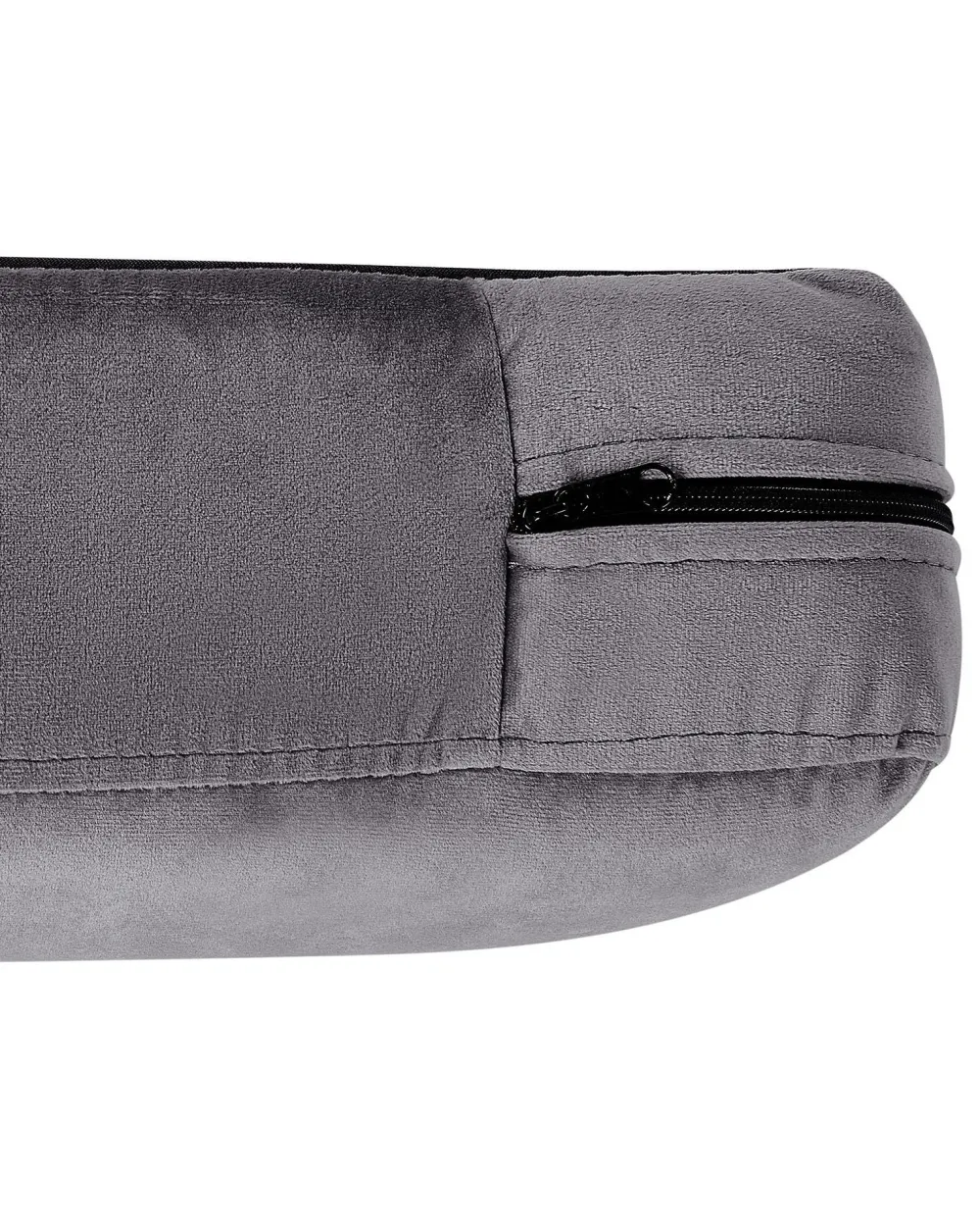 Nojatuolit<Beliani Nojatuoli Sametti Tummanharmaa Vietas