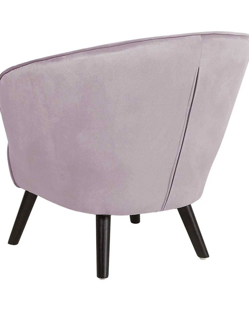 Nojatuolit<Beliani Nojatuoli Sametti Vaaleanpunainen Dala