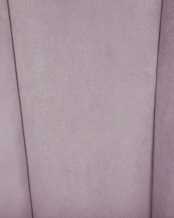 Nojatuolit<Beliani Nojatuoli Sametti Vaaleanpunainen Dala