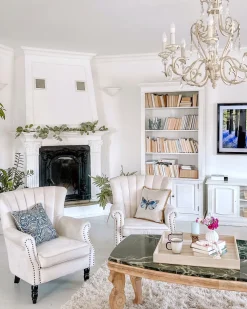 Nojatuolit<Beliani Nojatuoli Samettinen Beige Svedala