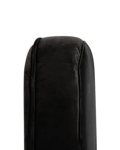 Nojatuolit<Beliani Nojatuoli Samettinen Musta Viborg Ii