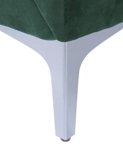 Discount Beliani Nojatuoli Samettinen Vihrea Fenes