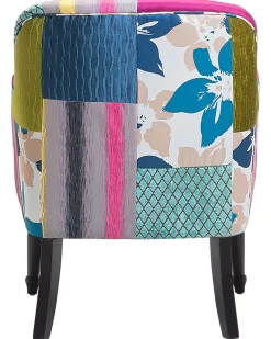 Nojatuolit<Beliani Nojatuoli Tilkkukankainen Sininen Mandal