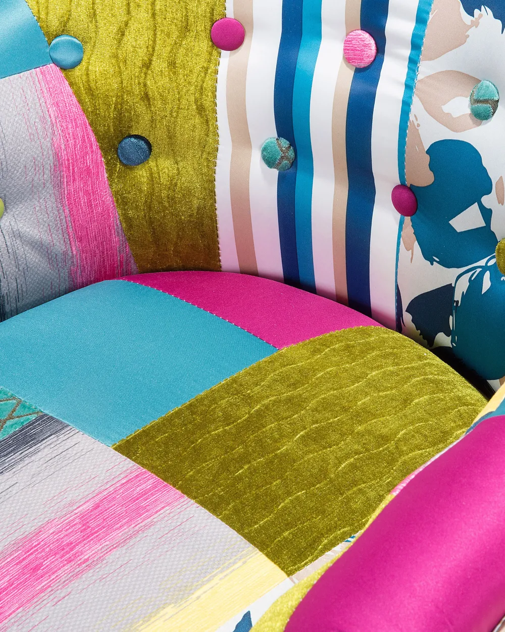 Nojatuolit<Beliani Nojatuoli Tilkkukankainen Sininen Mandal