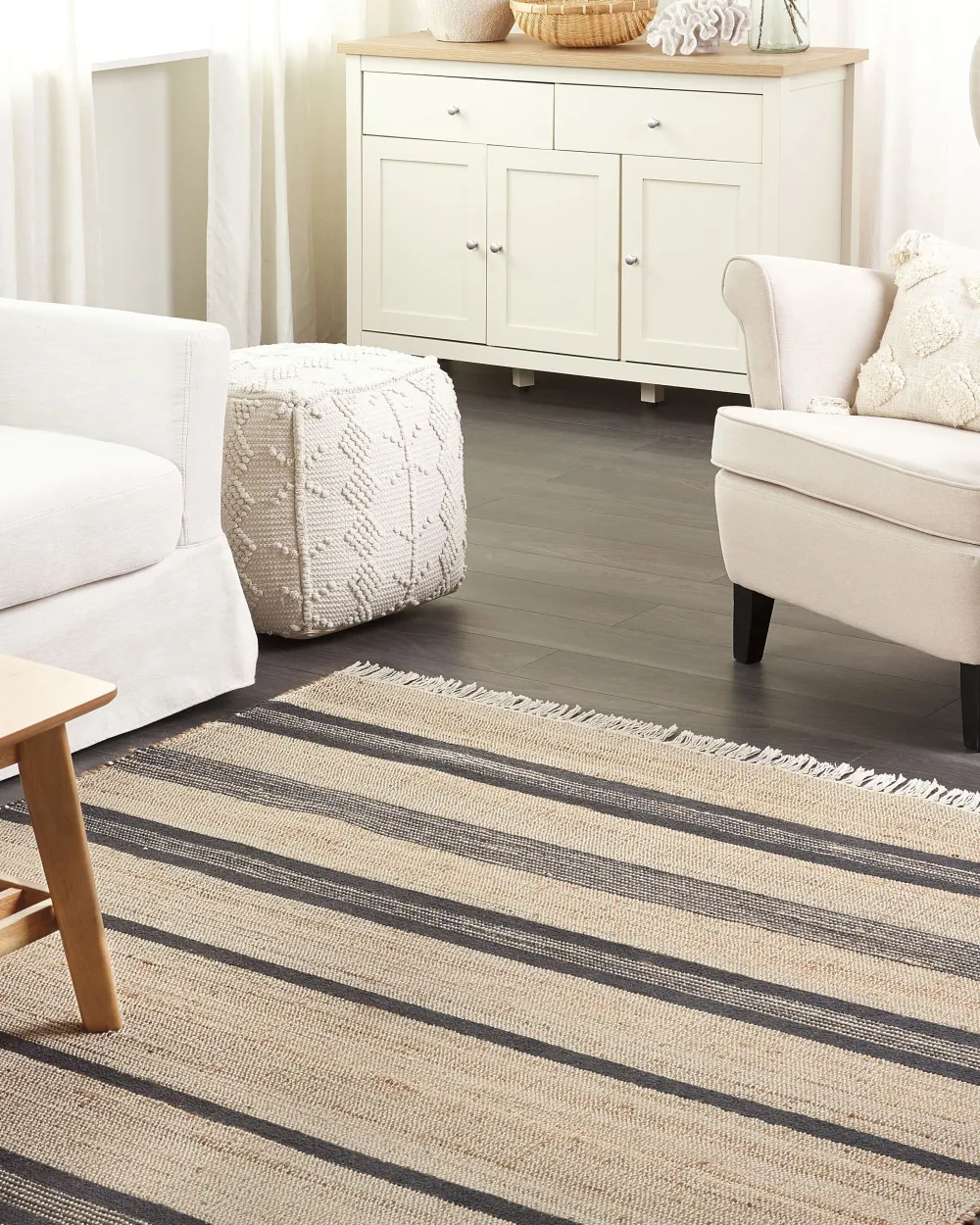 Nojatuolit<Beliani Nojatuoli Vaalea Beige Abson