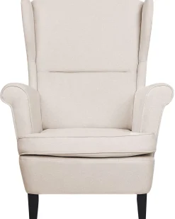 Nojatuolit<Beliani Nojatuoli Vaalea Beige Abson