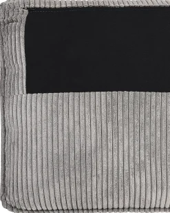 Clearance Beliani Nojatuoli Vakosametti Harmaa Vind