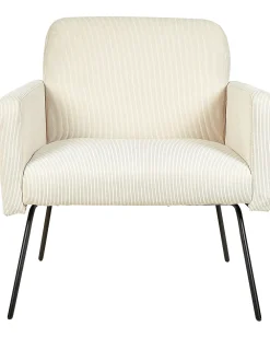 Hot Beliani Nojatuoli Vakosametti Kermanvalkoinen Narken