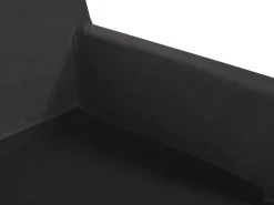 Tekstiilit<Beliani Paallinen 3-Istuttavalle Sohvalle Musta Gilja