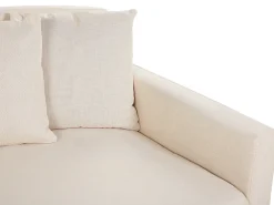 Clearance Beliani Paallinen 3-Istuttavalle Sohvalle Beige Gilja