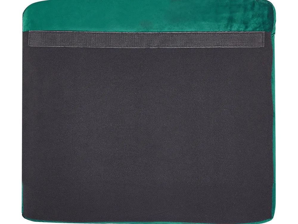 Tekstiilit<Beliani Paallinen Nojatuoliin Vihrea Sametti Bernes