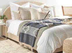 Tekstiilit<Beliani Paivapeitto 130 X 150 Tummansininen Nemli