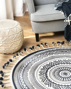 Tekstiilit<Beliani Paivapeitto 130 X 150 Tummansininen Nemli