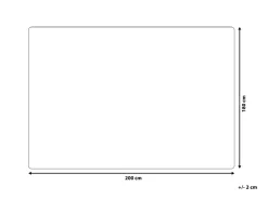 Flash Sale Beliani Paivapeitto Kangas Vaaleanharmaa 180 X 200 Cm Gelik