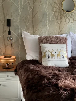 Tekstiilit<Beliani Paivapeitto Vaaleanruskea 200 X 220 Cm Delice