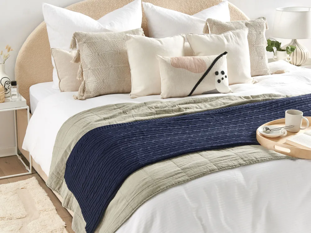 Best Beliani Parisanky Buklee Säilytystila Beige 180 X 200 Cm Vaucluse