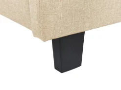 Best Beliani Parisanky Kangas Beige 180 X 200 Cm La Rochelle