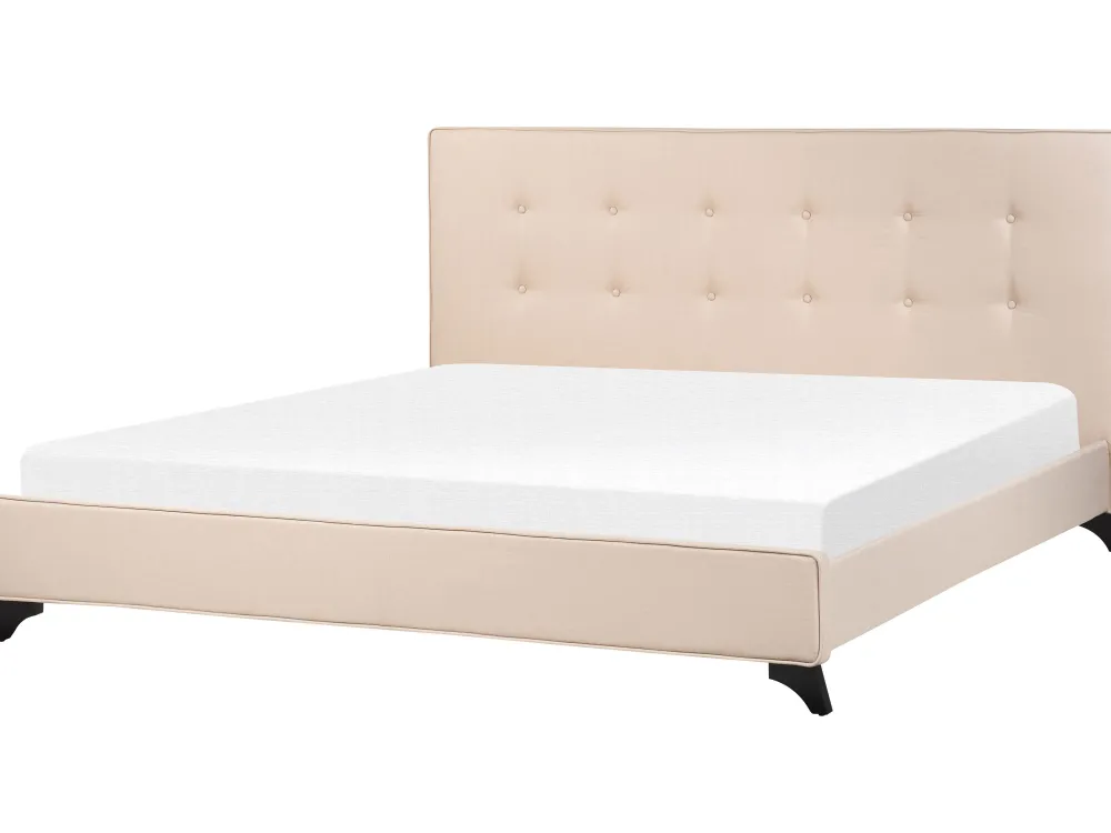 New Beliani Parisanky Kangas Beige 180 X 200 Cm Ambassador