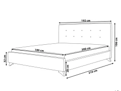 New Beliani Parisanky Kangas Beige 180 X 200 Cm Ambassador