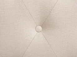 Sängyt<Beliani Parisanky Kangas Beige 180 X 200 Cm Reims