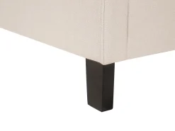 Sängyt<Beliani Parisanky Kangas Beige 180 X 200 Cm Reims