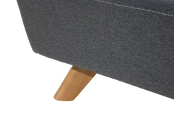 Best Sale Beliani Parisanky Kangas Harmaa 180 X 200 Cm Vienne