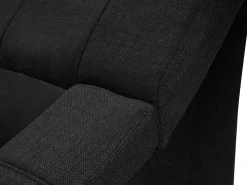 Sängyt<Beliani Parisanky Kangas Musta 180 X 200 Cm Vichy