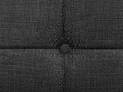 Discount Beliani Parisanky Kangas Sahkosaadettava Tummanharmaa 180 X 200 Cm Duke