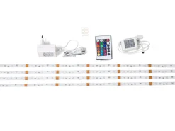 New Beliani Parisanky Kangas Säilytystila Led-Valot Tummanharmaa 180 X 200 Cm Montpellier