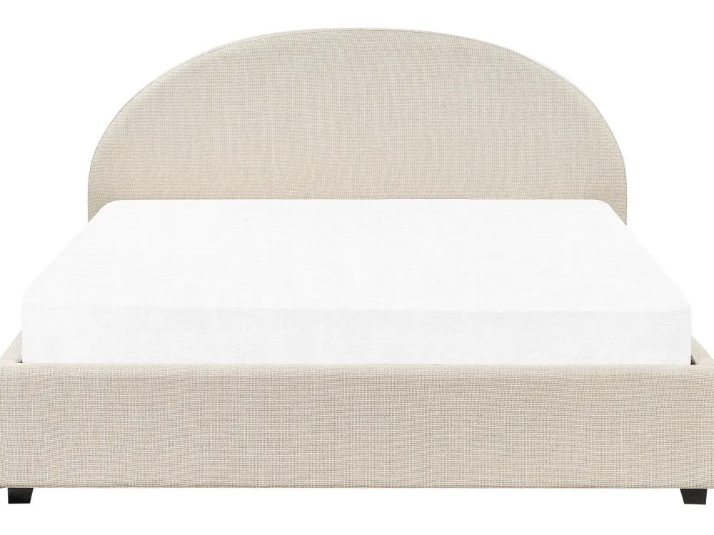 Sängyt<Beliani Parisanky Kangas Säilytystila Beige 180 X 200 Cm Vaucluse