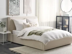 Cheap Beliani Parisanky Kangas Säilytystila Beige 160 X 200 Cm Moissac