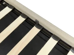 Clearance Beliani Parisanky Kangas Säilytystila Beige 180 X 200 Cm Dreux