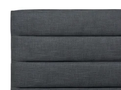 Cheap Beliani Parisanky Kangas Tummanharmaa 180 X 200 Cm Valbonne