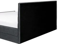 Cheap Beliani Parisanky Kangas Tummanharmaa 180 X 200 Cm Valbonne