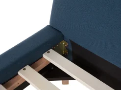 Sängyt<Beliani Parisanky Kangas Tummansininen 180 X 200 Cm Vienne