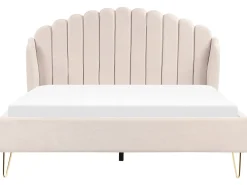 Store Beliani Parisanky Kangas Vaalea Beige 160 X 200 Cm Ambillou